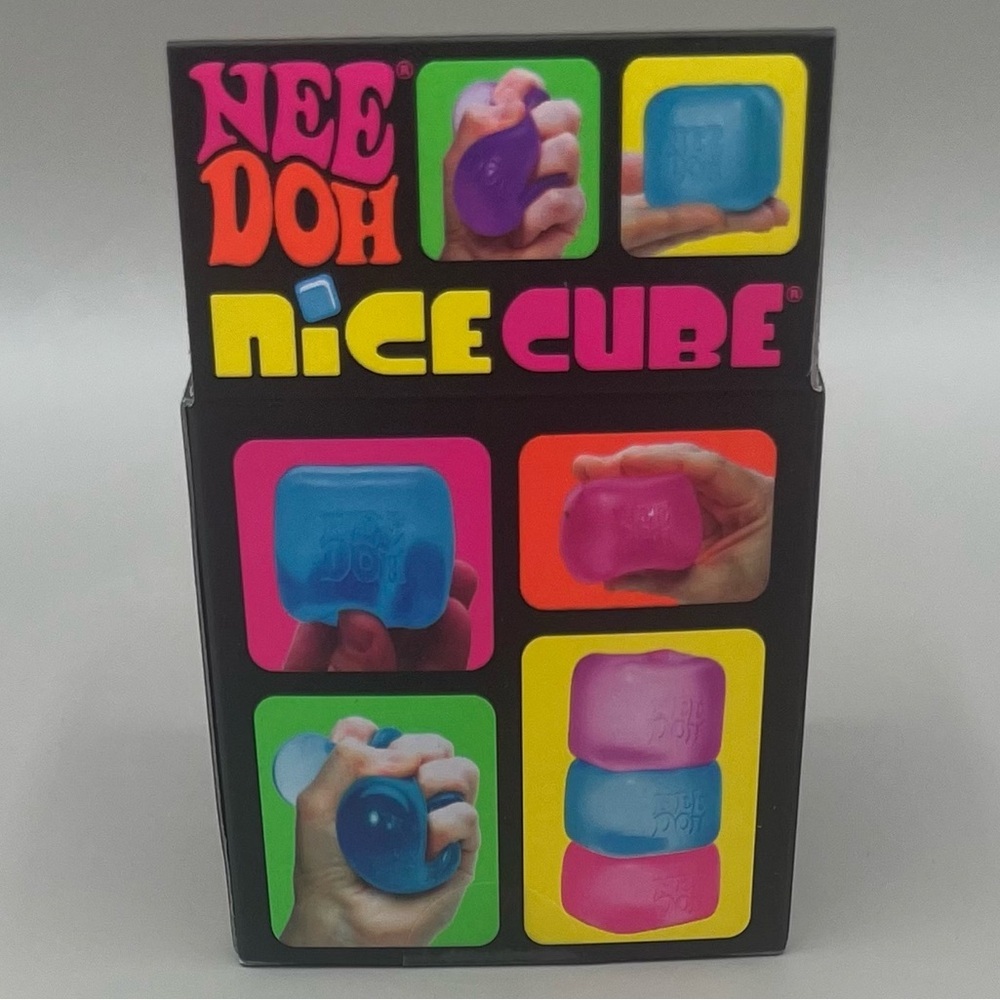 NEEDOH Nice Cube Super Solid Squish PURPLE 💜 Squishy Sensory Stress Relief Toy - Picture 6 of 8